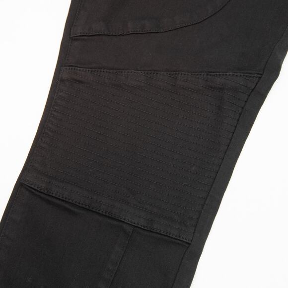Pistola Black Pull-On Moto Pants Size Medium - Picture 4 of 8